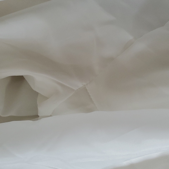 ANGORA VINTAGE Creamy White Lined Sweater SO SOFT! **PLUS FREE MATCHING HAT** - Picture 14 of 15